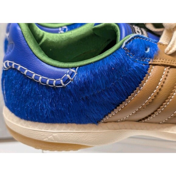 NEW! Wales Bonner x Adidas Millennium Samba Pony Nappa IF6704 Men’s Size 8 - Picture 4 of 9